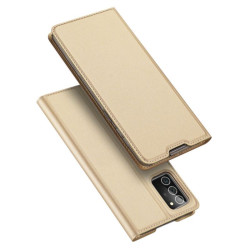 Etui DUXDUCIS SKINPRO na telefon Samsung Galaxy Note 20 N980 złote