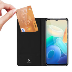 Etui DUXDUCIS SKINPRO na telefon Vivo Y16 4G V2214 / Y02s czarne