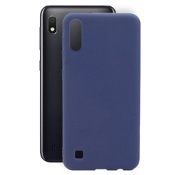 Etui Jelly Case do telefonu Samsung Galaxy A10 A105 granatowe MATT