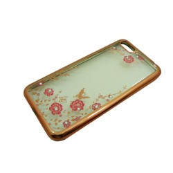 Etui Bumper Glossy Diamond na telefon Huawei Y5 2018 jasnoróżowe