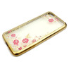 Etui Bumper Glossy Diamond na telefon Huawei Y5 2018 złote