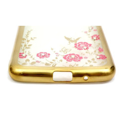 Etui Bumper Glossy Diamond na telefon Huawei Y5 2018 złote
