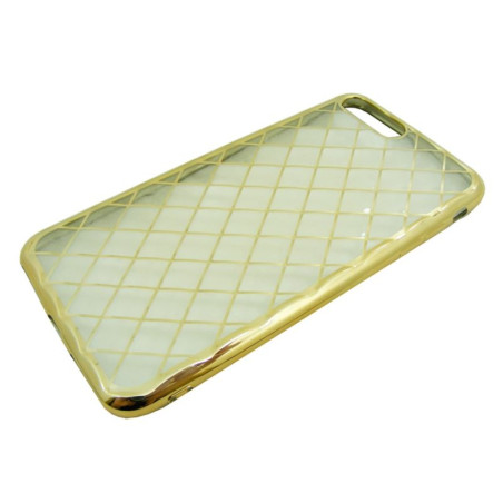 Etui Nakładka Grid Case na telefon Apple iPhone 7+ A1661 / 8+ A1864 złote