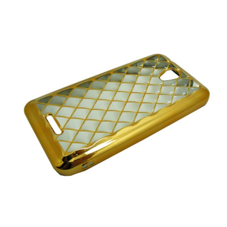 Nakładka Grid Case Lenovo B złoty
