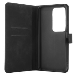 Etui Smart Leather na telefon Xiaomi Redmi 15 5G 25057RN09E / Redmi 15 4G 25062RN2DE czarne