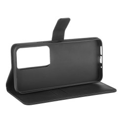 Etui Smart Leather na telefon Xiaomi Redmi 15 5G 25057RN09E / Redmi 15 4G 25062RN2DE czarne