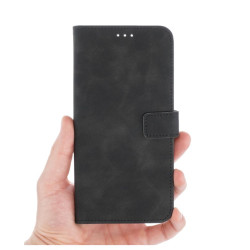 Etui Smart Leather na telefon Xiaomi Redmi 15 5G 25057RN09E / Redmi 15 4G 25062RN2DE czarne