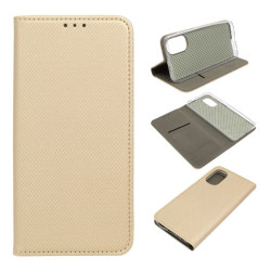 Etui Smart Magnet na telefon Motorola Moto G62 5G XT2223 złote