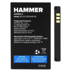 Bateria oryginalna do telefonu myPhone Hammer 4 / 4+ BS-29 2000 mAh