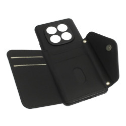 Etui Pocket Belle Strap na telefon Xiaomi Redmi Note 14 Pro 5G / 14 Pro+ 5G / POCO X7 5G czarne