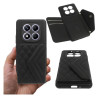Etui Pocket Belle Strap na telefon Xiaomi Redmi Note 14 Pro 5G / 14 Pro+ 5G / POCO X7 5G czarne