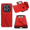 Etui Pocket Belle Strap na telefon Xiaomi Redmi Note 14 Pro 5G / 14 Pro+ 5G / POCO X7 5G czerwone