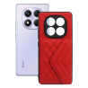 Etui Pocket Belle Strap na telefon Xiaomi Redmi Note 14 Pro 5G / 14 Pro+ 5G / POCO X7 5G czerwone