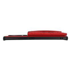 Etui Pocket Belle Strap na telefon Xiaomi Redmi Note 14 Pro 5G / 14 Pro+ 5G / POCO X7 5G czerwone