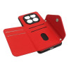 Etui Pocket Belle Strap na telefon Xiaomi Redmi Note 14 Pro 5G / 14 Pro+ 5G / POCO X7 5G czerwone