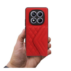 Etui Pocket Belle Strap na telefon Xiaomi Redmi Note 14 Pro 5G / 14 Pro+ 5G / POCO X7 5G czerwone