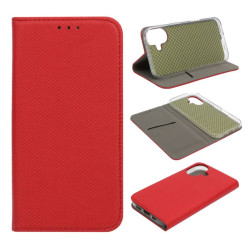 Etui Smart Magnet na telefon Apple iPhone 16 A3287 czerwone
