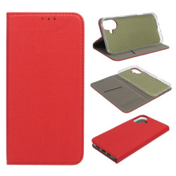 Etui Smart Magnet na telefon Apple iPhone 16 Plus A3290 czerwone