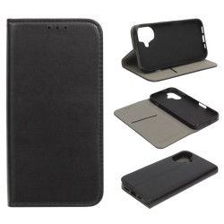 Etui Smart Magnet na telefon Apple iPhone 16 A3287 czarne gładkie