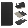 Etui Smart Magnet na telefon Apple iPhone 16 Pro Max A3296 czarne gładkie