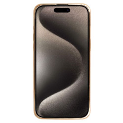 Etui MagSafe Bling na telefon Apple iPhone 15 A3090 złote