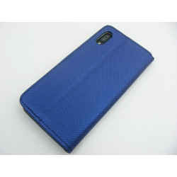 Etui Smart Magnet na telefon Huawei Y6 PRO 2019 MRD-LX2 granatowy