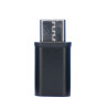 Adapter micro USB na USB-C czarny | Przejściówka 3.1