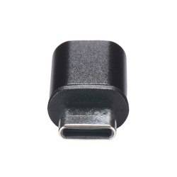 Adapter micro USB na USB-C czarny | Przejściówka 3.1