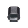 Adapter micro USB na USB-C czarny | Przejściówka 3.1