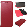 Etui Smart Pro Leather na telefon Samsung Galaxy A16 4G A165 / 5G A166 bordowe