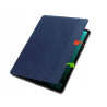 ETUI LEATHER CASE PEN na tablet Samsung Galaxy Tab S9+ / Tab S9 FE+ 12.4 cali granatowe z miejscem na rysik