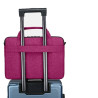 Torba do laptopa 14 - 15,6 cali z paskiem na ramię różowa