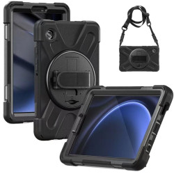 ETUI SOLID 360 na tablet Samsung Galaxy Tab A9 LTE X115 WiFi X110 8.7" cali czarne