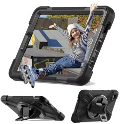 ETUI SOLID 360 na tablet Samsung Galaxy Tab A9 LTE X115 WiFi X110 8.7" cali czarne