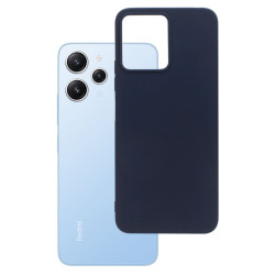 Etui Jelly Case na telefon Xiaomi Redmi 12 4G 23053RN02A granatowe MATT