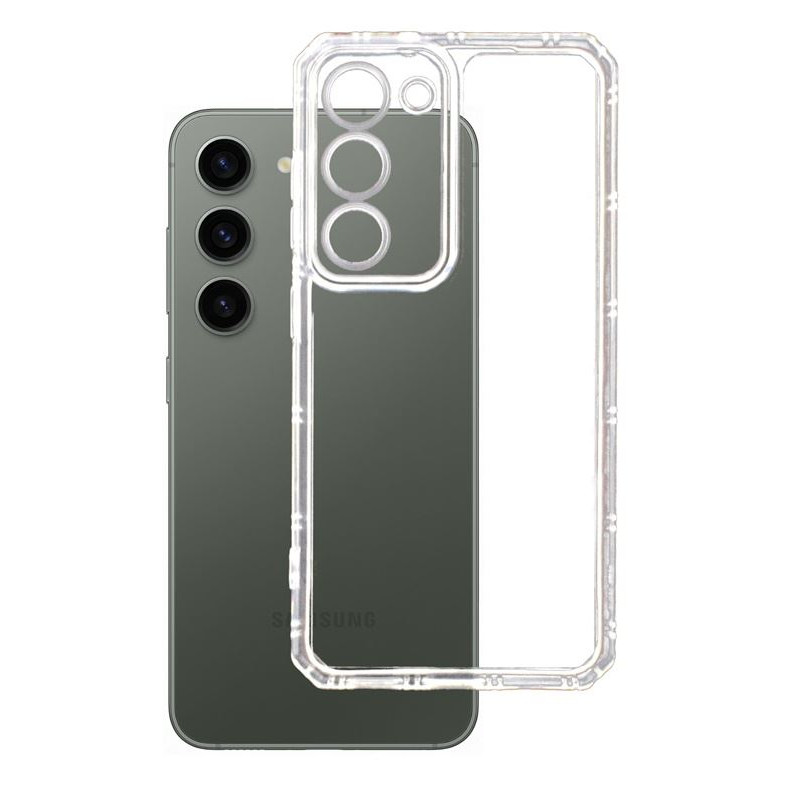 Etui pancerne AntiShock na telefon Samsung Galaxy S23 bezbarwne