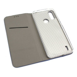 Etui Smart Magnet na telefon motorola moto e7 / e7i power granatowe