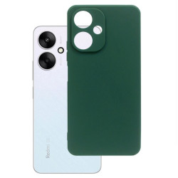 Etui Jelly Case na telefon Xiaomi Redmi 13C 5G 23124RN87G zielone MATT