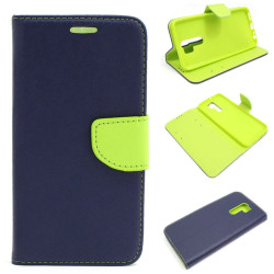 Etui Fancy Diary do telefonu Xiaomi Redmi 9 granatowe