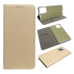 Etui Smart Magnet na telefon motorola moto g24 4G XT2423 / g04 4G XT2421 / e14 4G / g04s 4G złote