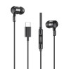 Słuchawki USB-C DAC z mikrofonem - czarne EP81