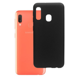 Etui Jelly Case do telefonu Samsung Galaxy A20e A202 czarne MATT