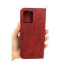 Etui Smart Leather na telefon motorola moto g54 5G / g54 power edition 5G czerwone