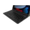 Etui z klawiaturą bluetooth na tablet Apple iPad 9 gen 2021 / iPad 8 gen 2020 / iPad 7 gen 2019 10.2 cali czarne