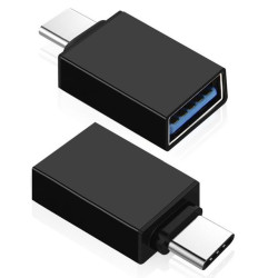 Adapter OTG USB-C na USB-A przejściówka 3.0 czarny | Sklep online