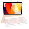 Etui z klawiaturą bluetooth na tablet Xiaomi Redmi Pad SE 11" cali różowe