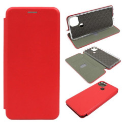 Etui BOOK Elegance na telefon OPPO A15 A15s A35 czerwone