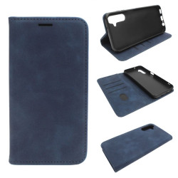 Etui Smart Retro Lite na telefon Samsung Galaxy A17 5G A176 / A26 5G A266 granatowe
