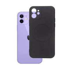 Etui MagSilicone Protect na telefon Apple iPhone 12 A2172 czarne