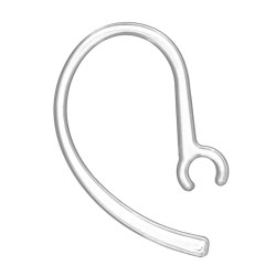 Uchwyt zaczep na ucho do słuchawki Bluetooth 6mm bezbarwny